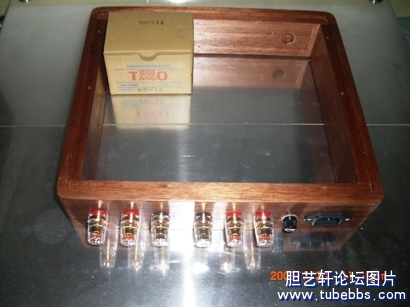 diy制作12ax7+6v6(6p6p)电子管胆机放大器