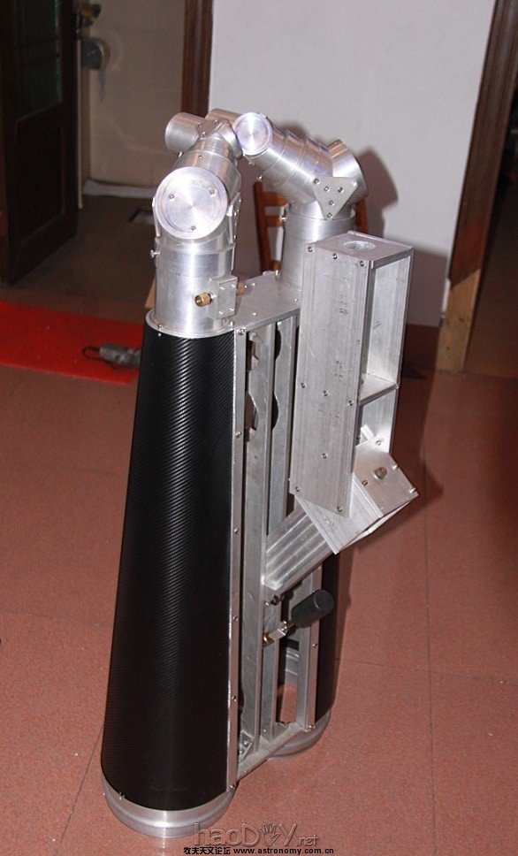 2.jpg 203F1200折射大双筒天文望远镜制造全过程