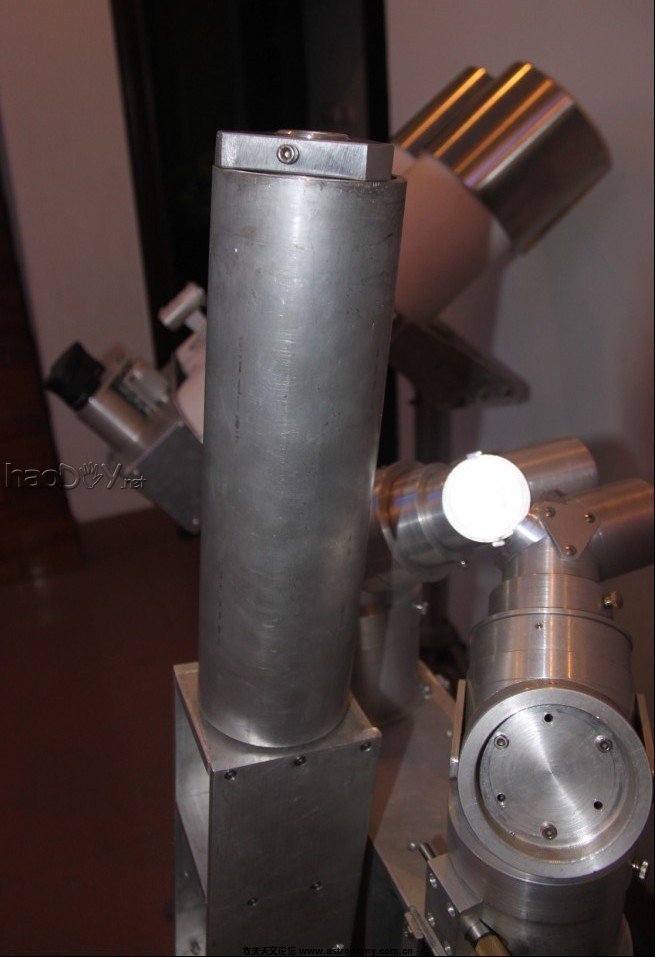 2.jpg 203F1200折射大双筒天文望远镜制造全过程