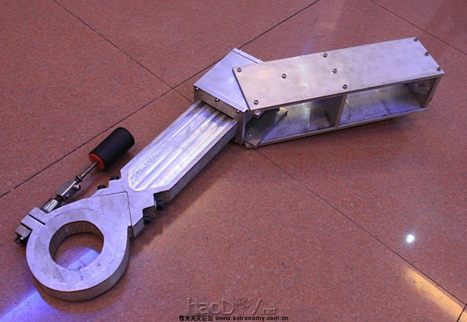 1.jpg 203F1200折射大双筒天文望远镜制造全过程