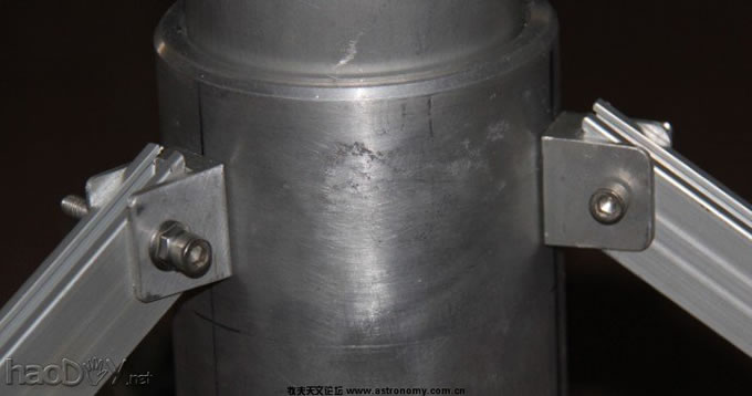 2.jpg 203F1200折射大双筒天文望远镜制造全过程