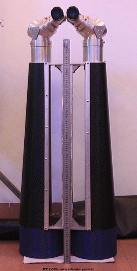 3.jpg 203F1200折射大双筒天文望远镜制造全过程