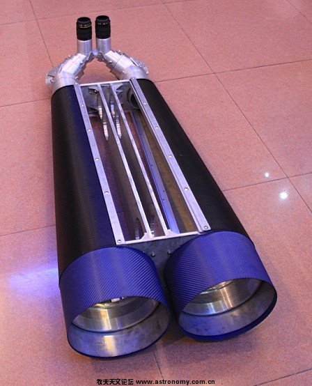 1.jpg 203F1200折射大双筒天文望远镜制造全过程
