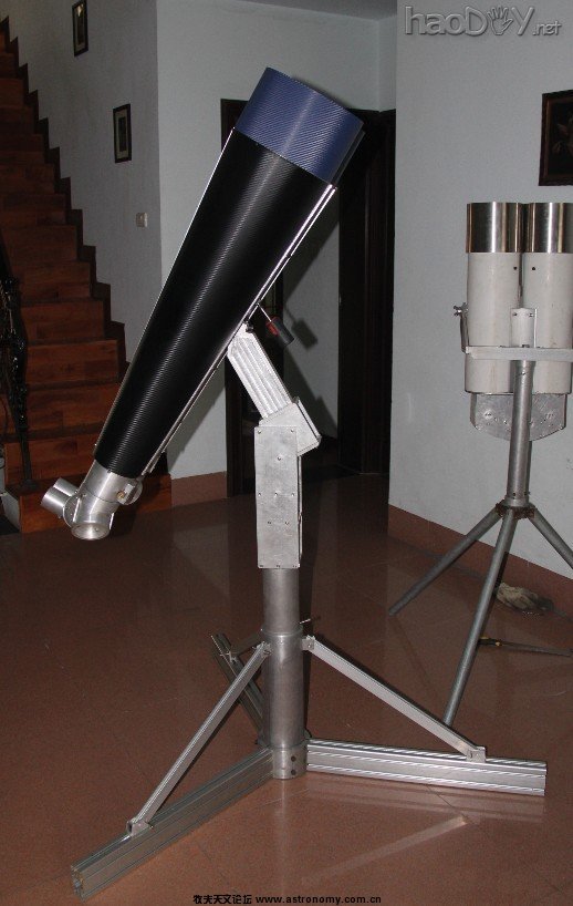 1.jpg 203F1200折射大双筒天文望远镜制造全过程