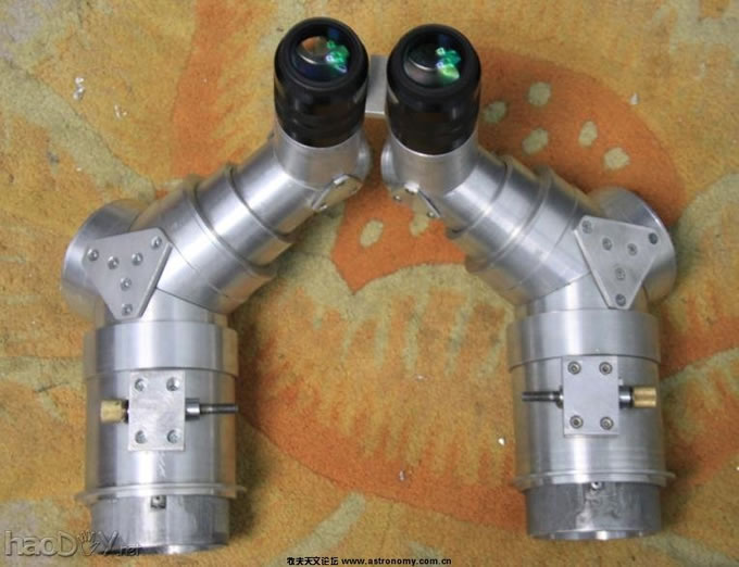 3.jpg 203F1200折射大双筒天文望远镜制造全过程