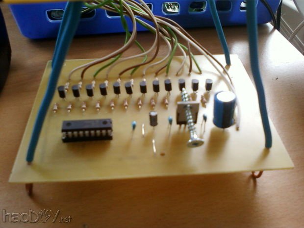 可由PC控制的3x3x3 LED 光立方