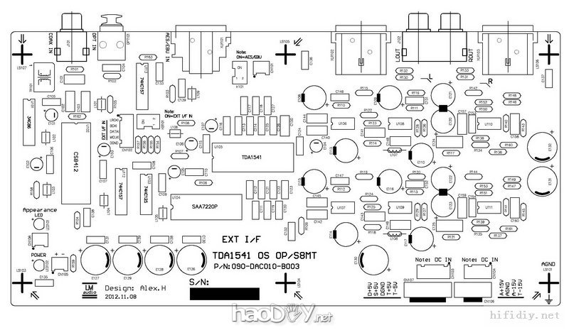 ޷... TDA1541 D/A dac 
