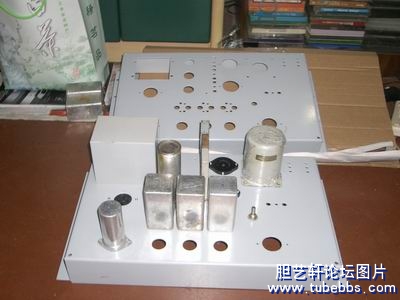平民版西电WE106电子管线路胆机前级制作