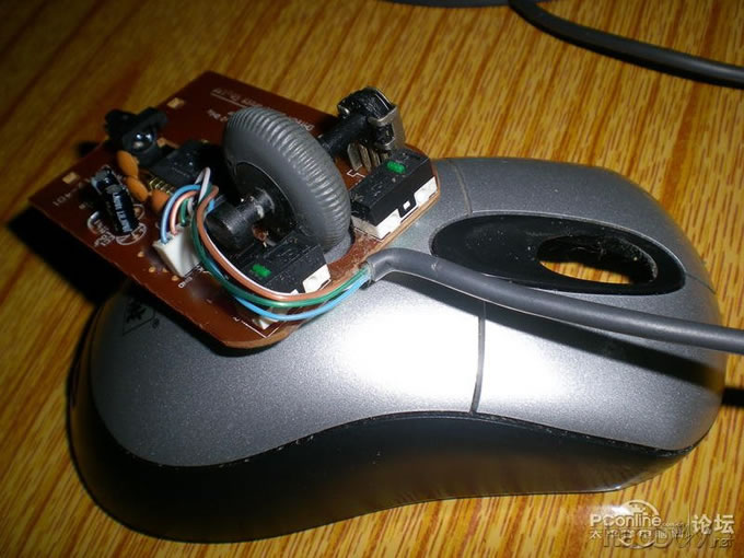 点击查看原图 平民自力更生*换微动*鼠标维修理换发生机(