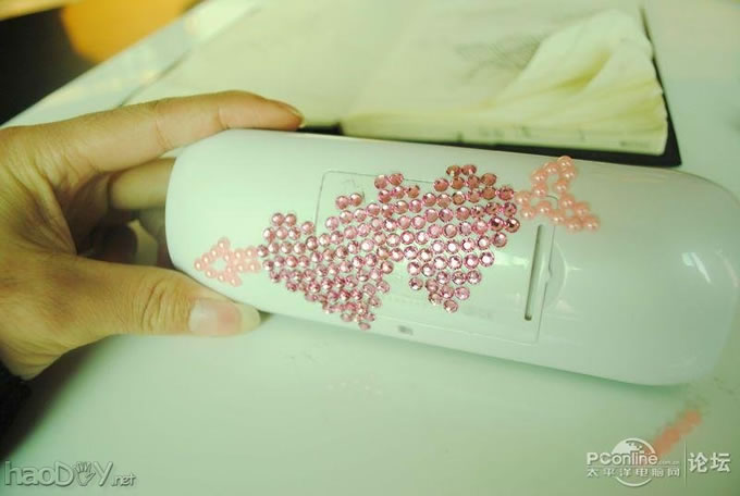 点击查看原图 DIY直播,给女友打造了个爱心usb插卡音箱,特来分享