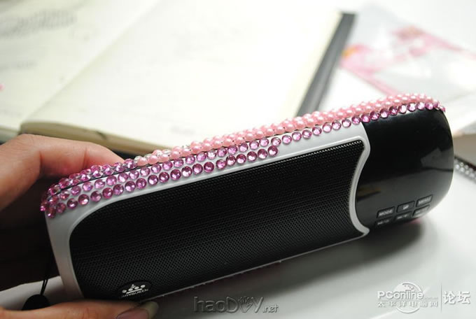 点击查看原图 DIY直播,给女友打造了个爱心usb插卡音箱,特来分享(2)