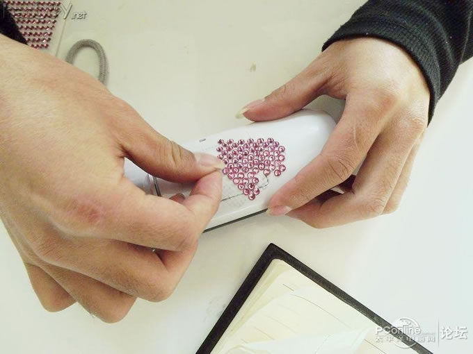 点击查看原图 DIY直播,给女友打造了个爱心usb插卡音箱,特来分享