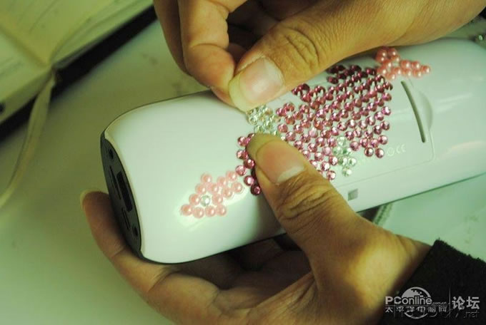 点击查看原图 DIY直播,给女友打造了个爱心usb插卡音箱,特来分享