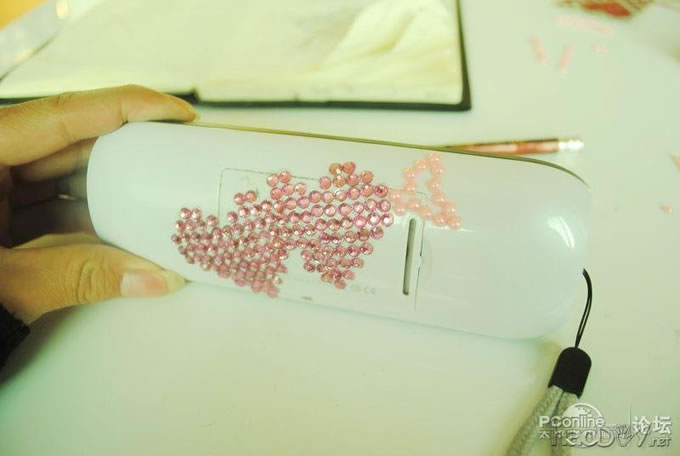 点击查看原图 DIY直播,给女友打造了个爱心usb插卡音箱,特来分享