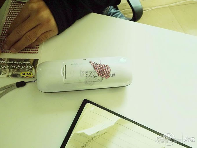 点击查看原图 DIY直播,给女友打造了个爱心usb插卡音箱,特来分享