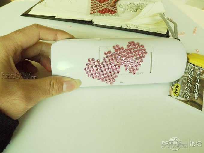 点击查看原图 DIY直播,给女友打造了个爱心usb插卡音箱,特来分享