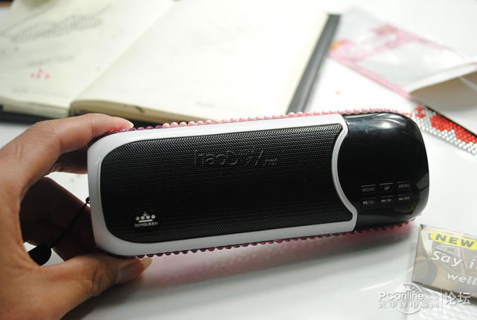 点击查看原图 DIY直播,给女友打造了个爱心usb插卡音箱,特来分享(2)