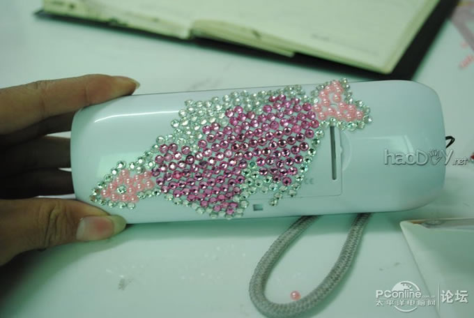 点击查看原图 DIY直播,给女友打造了个爱心usb插卡音箱,特来分享