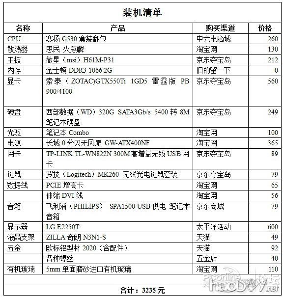 点击查看原图 全国首款一体机电脑主机式兼容机, 真正的DIY组装一体机方案(2)