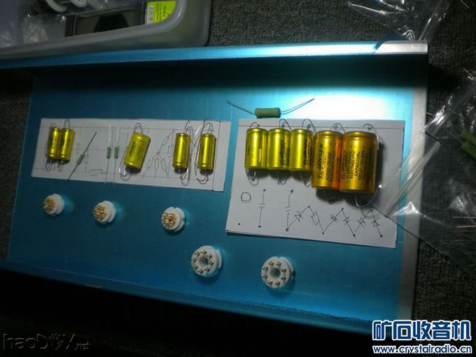 ����һ̨50W���ӹܼ����Ŵ������� ����Ƶ ����·ͼֽ(7)