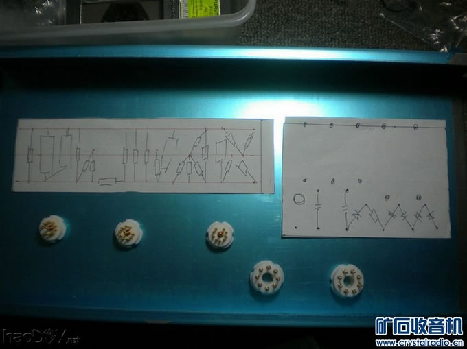 ����һ̨50W���ӹܼ����Ŵ������� ����Ƶ ����·ͼֽ(7)