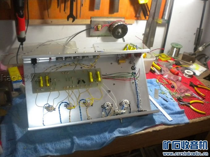 ����һ̨50W���ӹܼ����Ŵ������� ����Ƶ ����·ͼֽ(11)