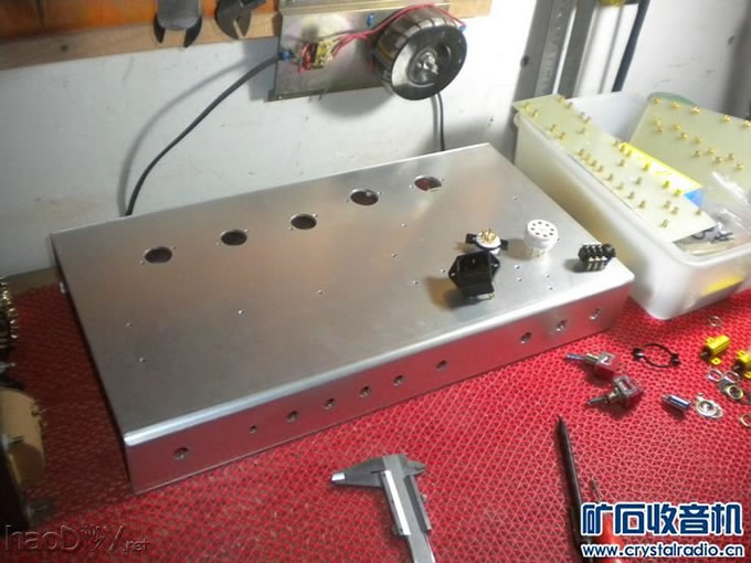 ����һ̨50W���ӹܼ����Ŵ������� ����Ƶ ����·ͼֽ(9)