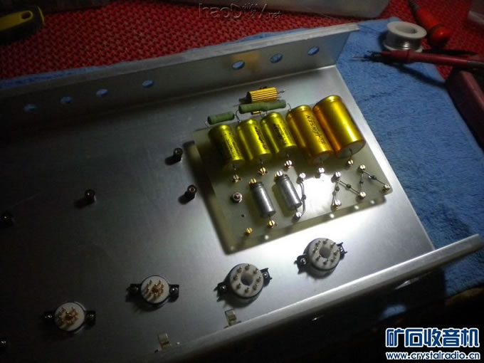 ����һ̨50W���ӹܼ����Ŵ������� ����Ƶ ����·ͼֽ(11)