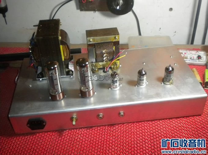 ����һ̨50W���ӹܼ����Ŵ������� ����Ƶ ����·ͼֽ(11)