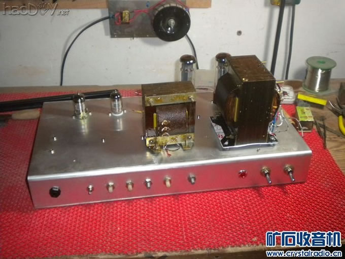 ����һ̨50W���ӹܼ����Ŵ������� ����Ƶ ����·ͼֽ(11)