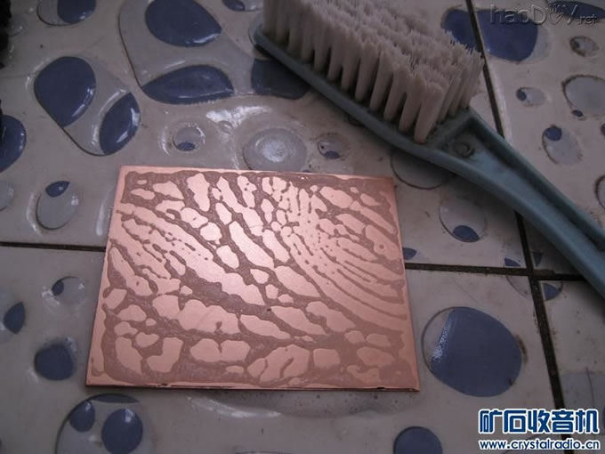 照片 218.jpg 新学感光膜制作PCB---TDA2009小功放 附视频(2)