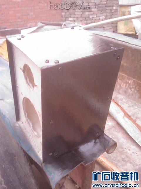 喷漆.jpg 自制2.0桌面小音箱(3)