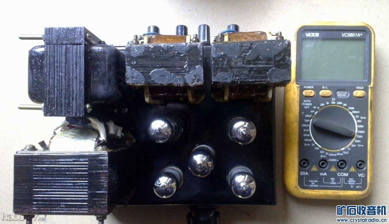 它的长度.jpg 6N3 SRPP推6P1电子管 单端胆机功率放大器(3)