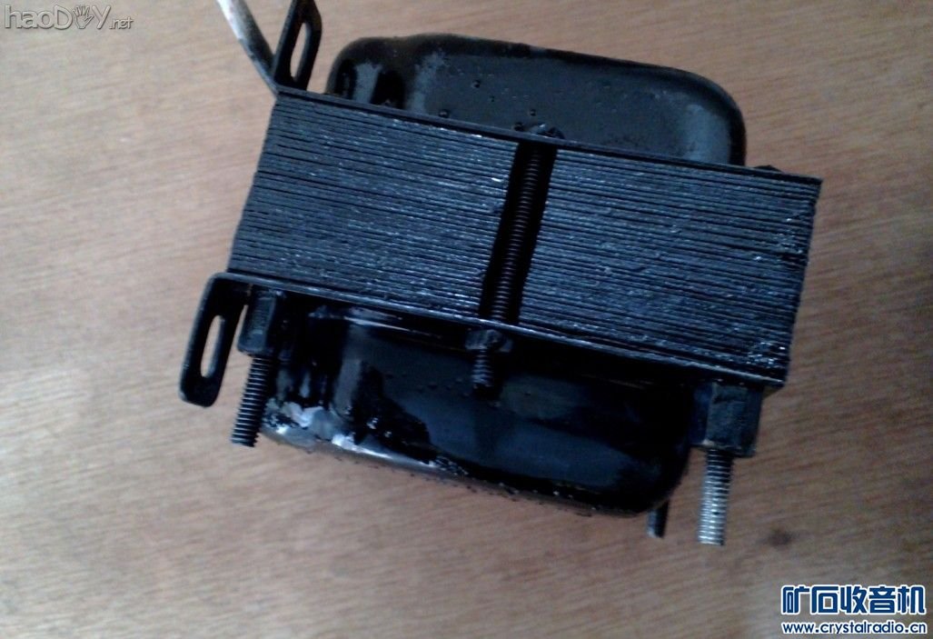 电感喷漆后.jpg 6N3 SRPP推6P1电子管 单端胆机功率放大器(2)