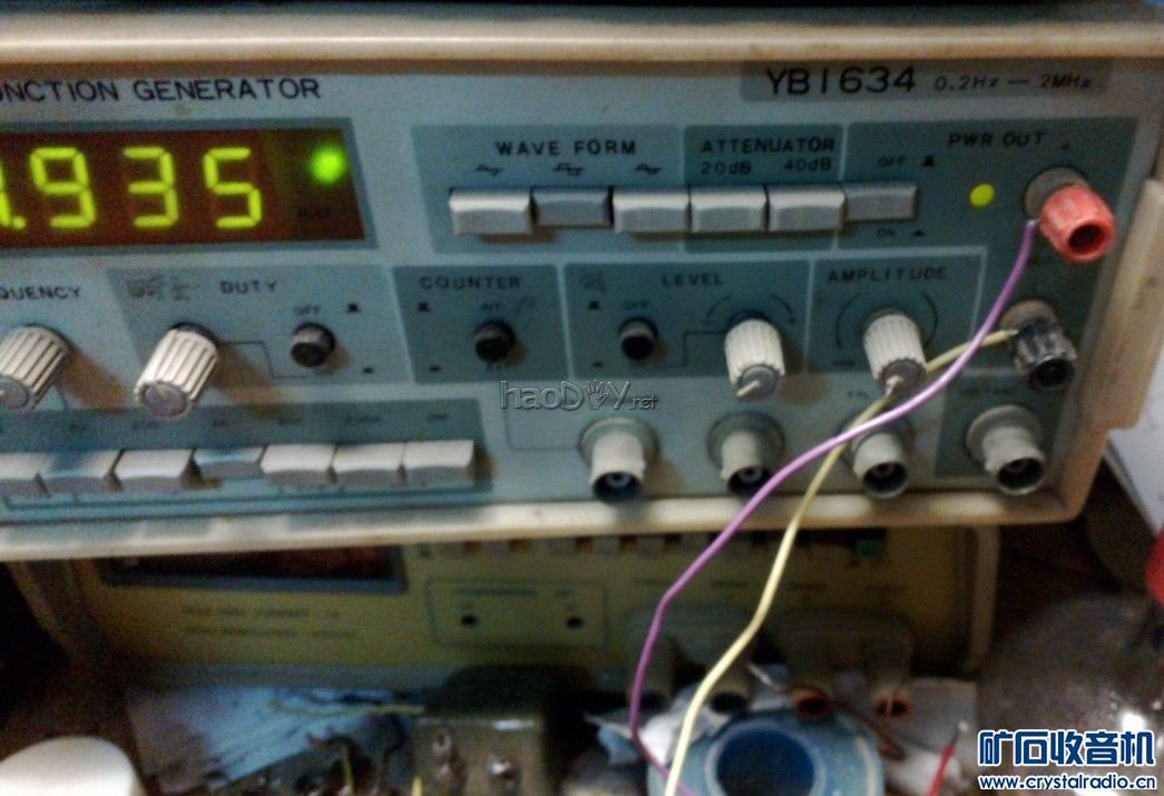 或许这就是测量不好的问题所在.jpg 6N3 SRPP推6P1电子管 单端胆机功率放大器(7)