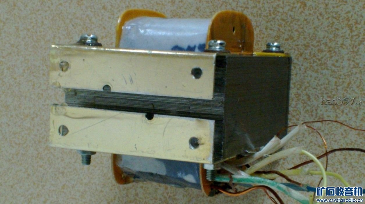 6P1变压器固定方式,向内固定.jpg 6N3 SRPP推6P1电子管 单端胆机功率放大器(4)