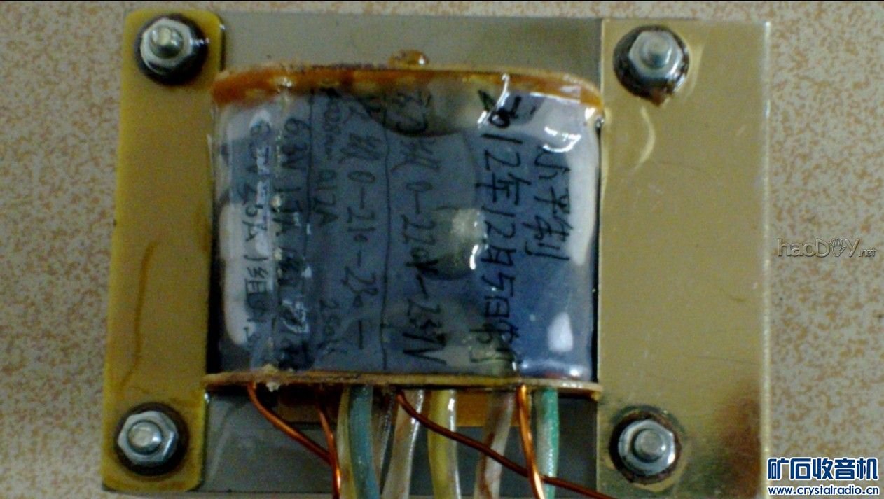 6P1变压器正面.jpg 6N3 SRPP推6P1电子管 单端胆机功率放大器(4)