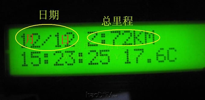 С��¿Ħ�г��Ӳ��١���̡�ʱ�䡢�¶���ʾ���ܱ���ʵ��(2)