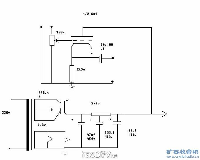 5.jpg 6N1电子管小耳放胆机