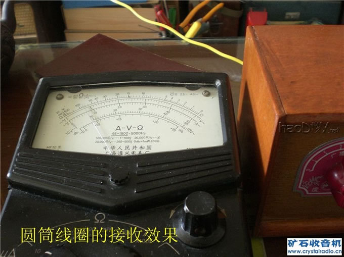 补发几张图 用老元件和高仿元件制作的矿石收音机