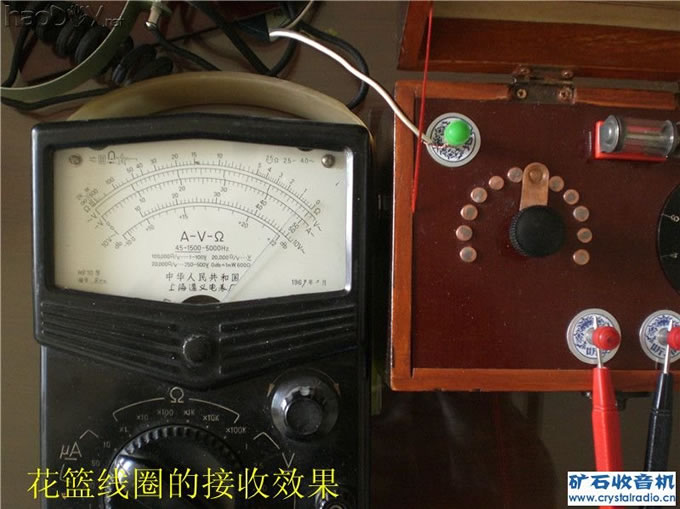 补发几张图 用老元件和高仿元件制作的矿石收音机