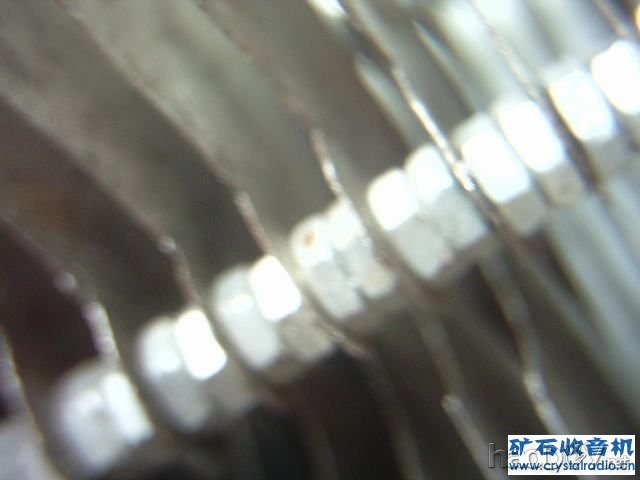 动片和静片的加工最少要求样图 无天地线大框矿石收音机(以及自制可变电容详解)