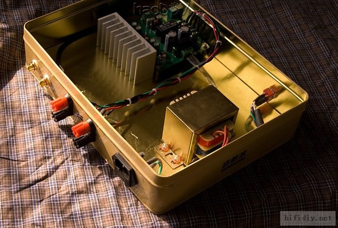 澳门盒装LM1875功放(3)