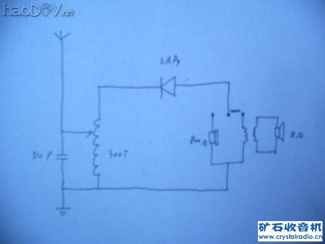 S4300001.JPG diy制作另类调感式矿石收音机