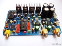 diy MINI  TDA1541 DAC OS 3 pcbļ·ͼ