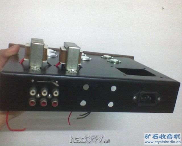 2.JPG 正在做的6N1推6P1电子管胆机功放