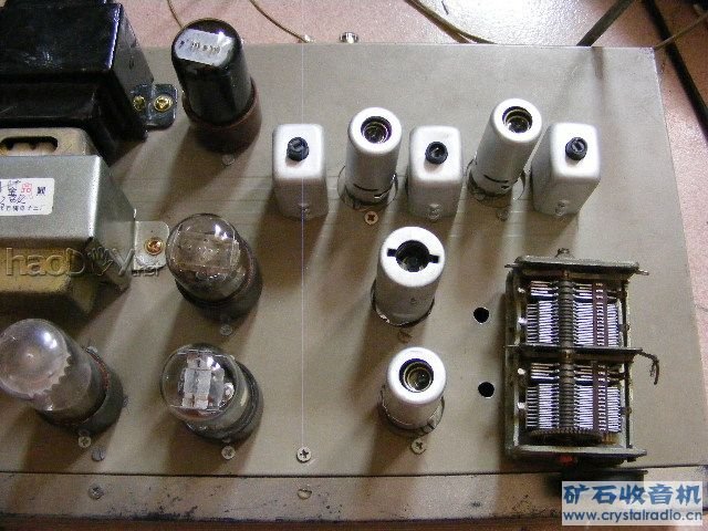 DSCF1863.JPG 大八脚电子管胆FM收音机试验!