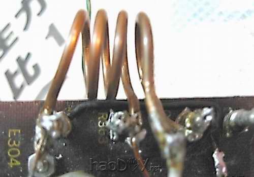图4 用6K4电子管 DIY超再生收音机头,接收范围居然覆盖88--108MHz。