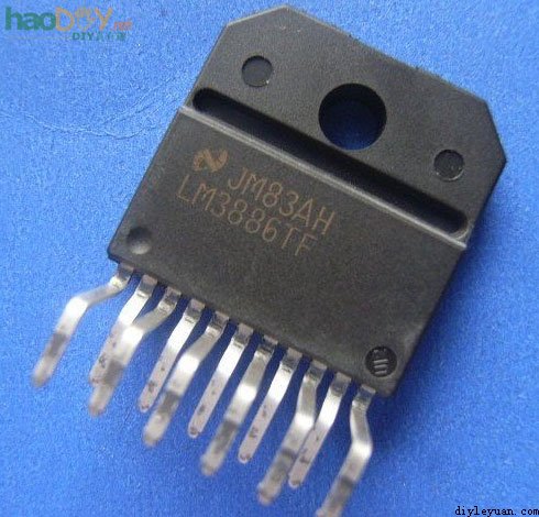 LM3886音频功率放大器功放diy制作