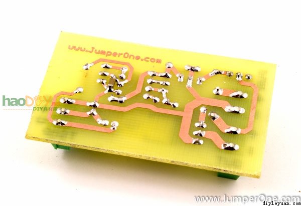 红外线遮挡式报警器的制作